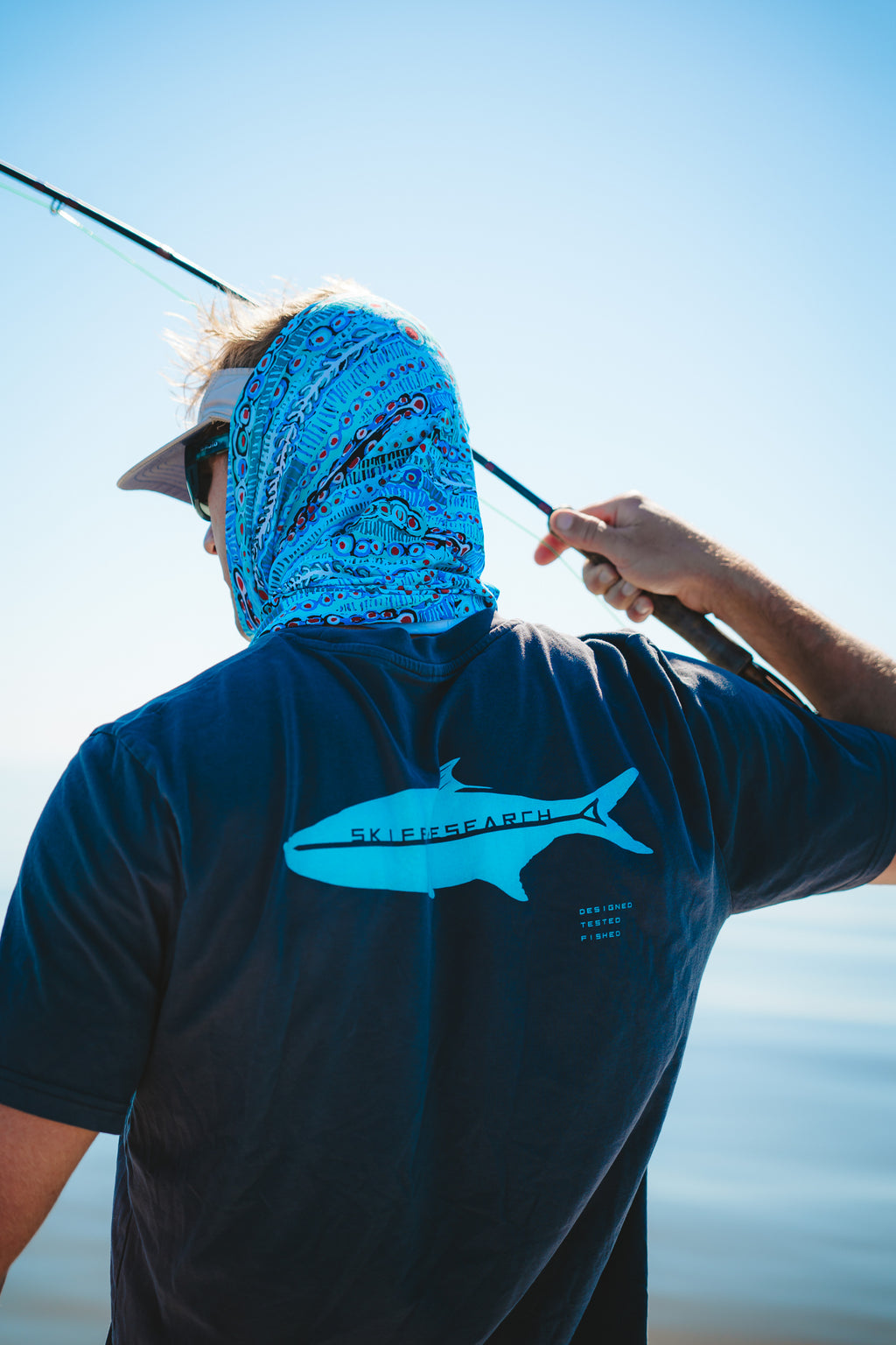 SR Tarpon Tee |  Indigo Ink